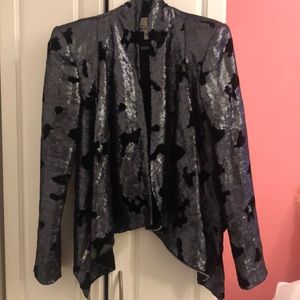 Vintage Bebe x Kardashian collab blazer, shaw